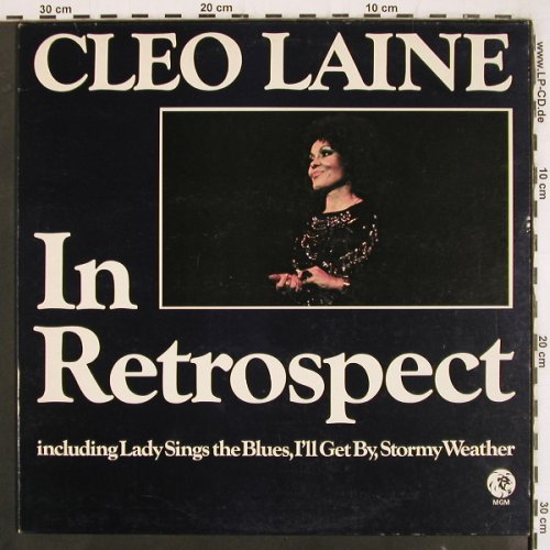 Laine,Cleo: In Retrospect (1957), MGM(2354 026), UK,Mono,Ri,  - LP - V3597 - 7,50 Euro