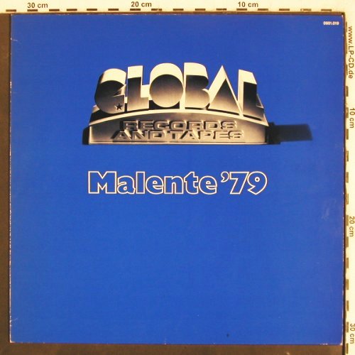 V.A.Global Records&Tapes: present. Malente'79, Promo, Metronome(0901.019), D, 1979 - LP - V3741 - 5,00 Euro