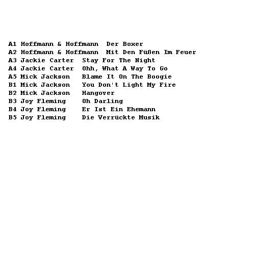 V.A.Global Records&Tapes: present. Malente'79, Promo, Metronome(0901.019), D, 1979 - LP - V3741 - 5,00 Euro