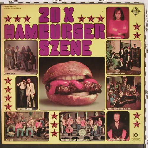 V.A.20 x Hamburger Szene: Gottfried & Lonzo... Lindenberg, Telefunken(28 349-9), D, DSC, 1976 - LP - V3847 - 12,50 Euro