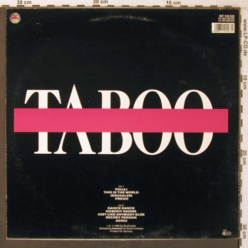 Taboo: The Same World, Blow Up(INT 145.533), D, 1988 - LP - V3945 - 5,00 Euro