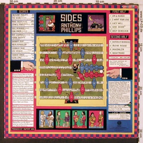 Phillips,Anthony: Sides, Vertigo(9124 362), D, 1979 - LP - V3948 - 9,00 Euro