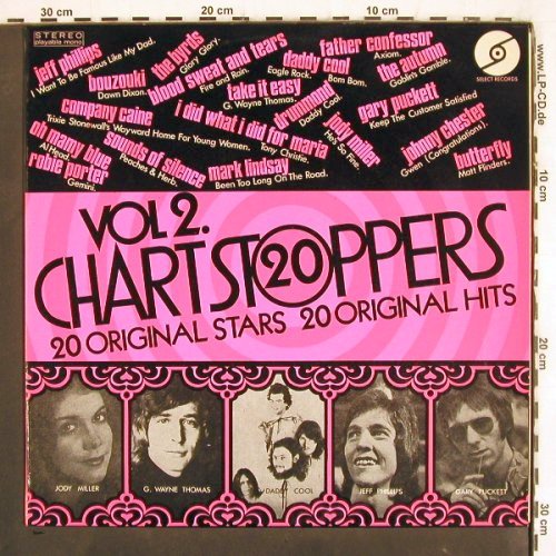 V.A.20 Chartstoppers Vol.2: Daddy Cool... Byrds, Select Rec.(US1002), AUS, 1971 - LP - V3959 - 7,50 Euro