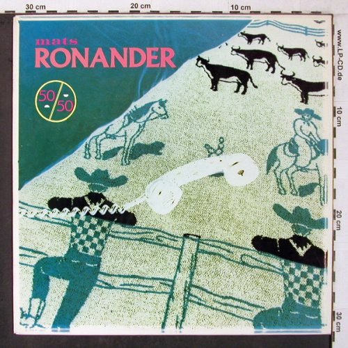Ronander,Mats: 50/50, Polar(pols 380), S, 1984 - LP - V3983 - 7,50 Euro