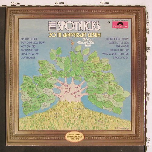 Spotnicks: 20 Anniversary Album, Foc, Polydor(2344 156), S, 1980 - LP - V3987 - 12,50 Euro