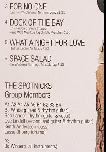 Spotnicks: 20 Anniversary Album, Foc, Polydor(2344 156), S, 1980 - LP - V3987 - 12,50 Euro
