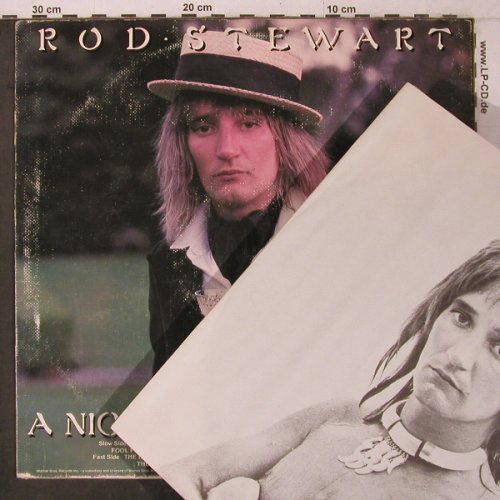 Stewart,Rod: A Night On The Town,Tee-Shirt flyer, WB(BS 2938), US, m-/vg+, 1976 - LP - V4025 - 6,00 Euro