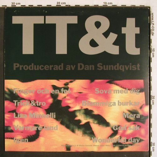 Tapirerna: Trick&tro, Silence Rec.(SRS 4712), S, 1990 - LP - V4040 - 9,00 Euro