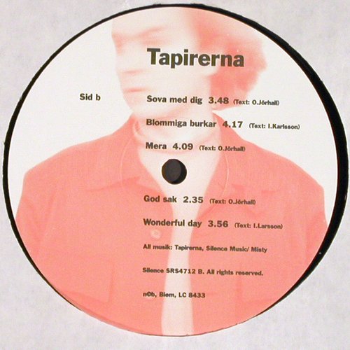 Tapirerna: Trick&tro, Silence Rec.(SRS 4712), S, 1990 - LP - V4040 - 9,00 Euro