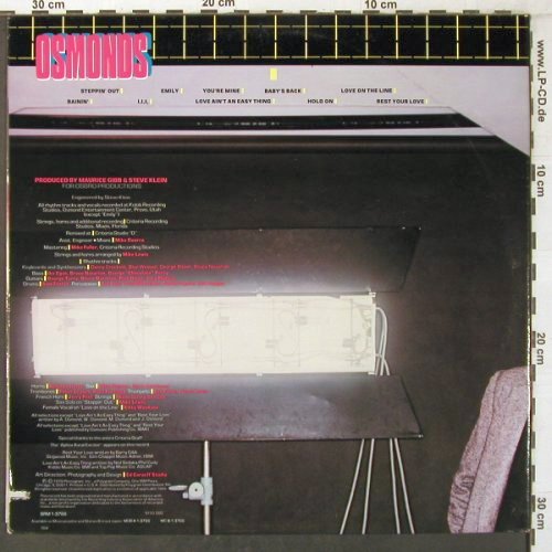 Osmonds: Steppin' out, Foc, Mercury (SMR 1-3766), US, co, 1979 Typ: LP Best.-Nr.: V4046 Preis: 7,50 Euro