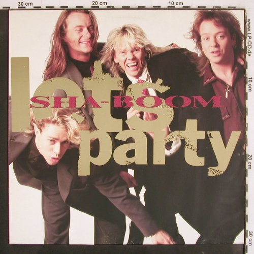 Sha-Boom: Let's Party, vg+/m-, Virgin Polar(210 371), S, 1990 - LP - V4079 - 5,00 Euro