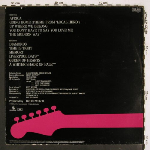 Shadows: XXV, m-/vg+, Polydor(POLD 5120), UK, 1983 - LP - V4101 - 6,00 Euro