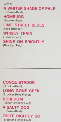 Procol Harum: Same, Foc, Booklet, Super Star(SU-1024), I, Ri,  - LP - V4115 - 5,00 Euro