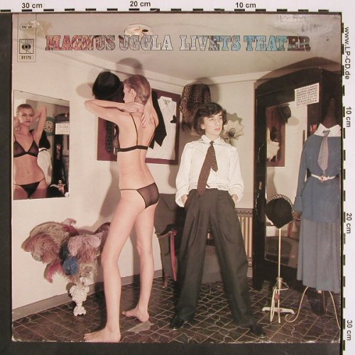 Uggla,Magnus: Livets Teater, m-/vg+, CBS(CBS 81175), NL, 1976 - LP - V4194 - 6,00 Euro