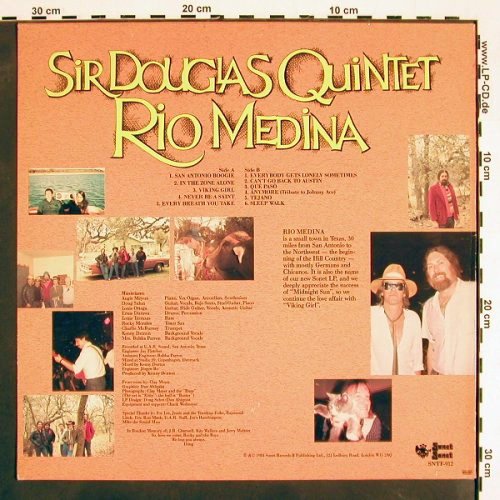Sir Douglas Quintet: Rio Medina, Sonet(SNTF-912), S, 1984 - LP - V4215 - 9,50 Euro