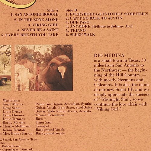 Sir Douglas Quintet: Rio Medina, Sonet(SNTF-912), S, 1984 - LP - V4215 - 9,50 Euro