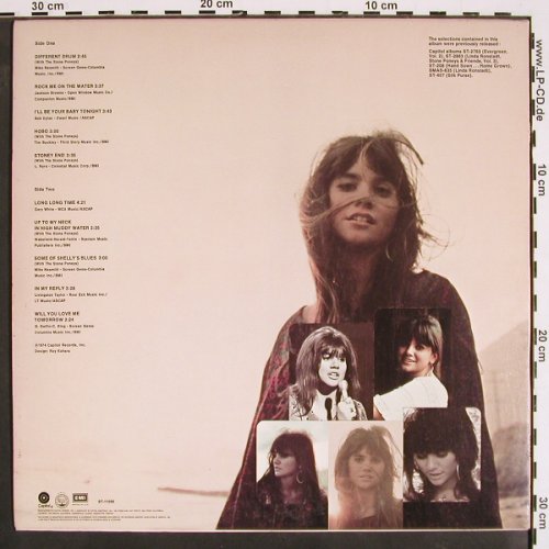 Ronstadt,Linda: Different Drum, Capitol(ST-11269), US, 1974 - LP - V4261 - 9,00 Euro