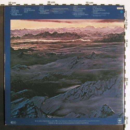Santana: Moonflower,Foc, m /vg+, CBS (CBS 88 272), NL, 1977 Typ: 2LP Best.-Nr.: V4303 Preis: 9,00 Euro