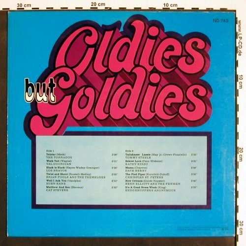 V.A.Oldies but Goldies: Tornados... Hedgehoppers Anonymous, Decca Musik für alle(ND 743), D, 1972 - LP - V4368 - 5,00 Euro