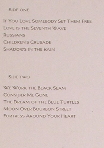 Sting: The Dream Of The Blue Turtles, AM(393 750-1), D, 1985 - LP - V4433 - 7,50 Euro