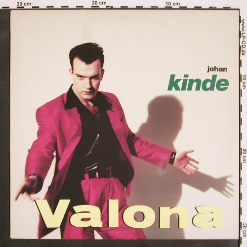 Kinde,Johan: Valona, WEA (9031-71737-1), D, 1990 Typ: LP Best.-Nr.: V4466 Preis: 9,00 Euro