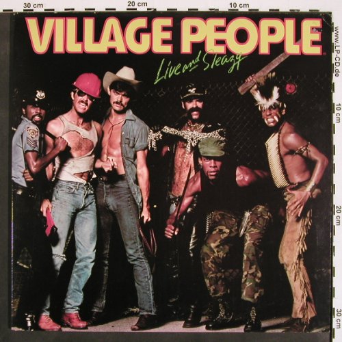 Village People: Live and Sleazy, Foc, Arrival Records (DS4060), S, 1979 Typ: 2LP Best.-Nr.: V4477 Preis: 9,00 Euro