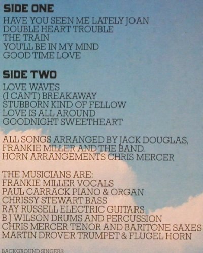 Miller,Frankie: Double Trouble, Chrysalis(511174), NL, 1978 - LP - V4495 - 9,00 Euro