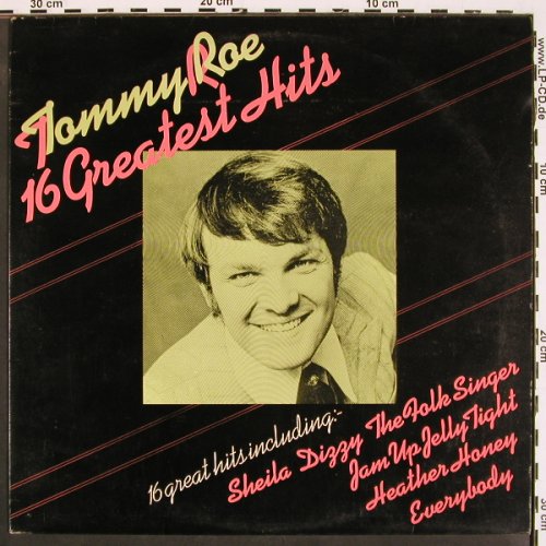Roe,Tommy: 16 Greatest Hits, ABC(ABCL 5157), UK, 1975 - LP - V4528 - 7,50 Euro