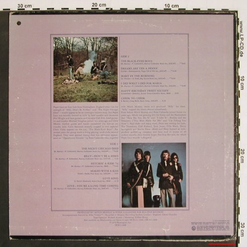 Paper Lace: Same,m-/vg-,cover bad cond., Mercury, plays well (SRM-1-1008), US, co, 1974 Typ: LP Best.-Nr.: V4557 Preis: 5,00 Euro