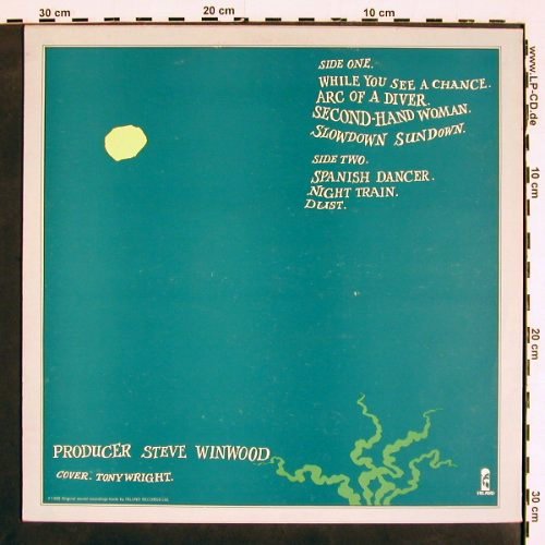 Winwood,Steve: Arc of a diver, Island(203 207-320), D, 1980 - LP - V4563 - 7,50 Euro