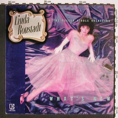Ronstadt,Linda & Nelson Riddle Orch: What's new, Asylum(LWE-6212), MEX, 1983 - LP - V4571 - 5,00 Euro