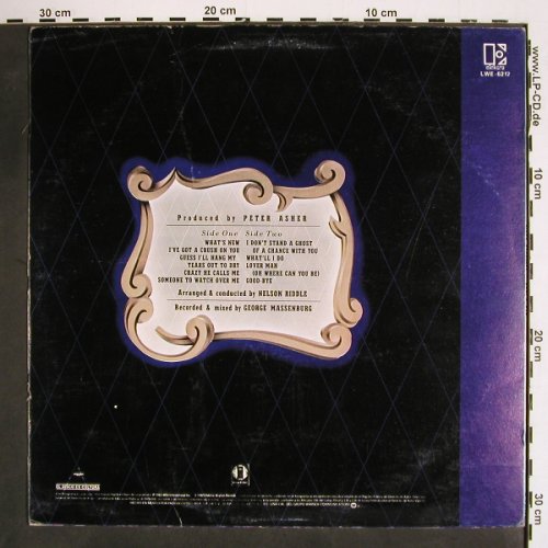 Ronstadt,Linda & Nelson Riddle Orch: What's new, Asylum(LWE-6212), MEX, 1983 - LP - V4571 - 5,00 Euro