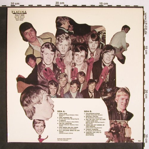Flamingo Kvintetten: Chin Chin, vg+/vg+, Platina (PALP 3009), S, 1969 Typ: LP Best.-Nr.: V4579 Preis: 5,00 Euro