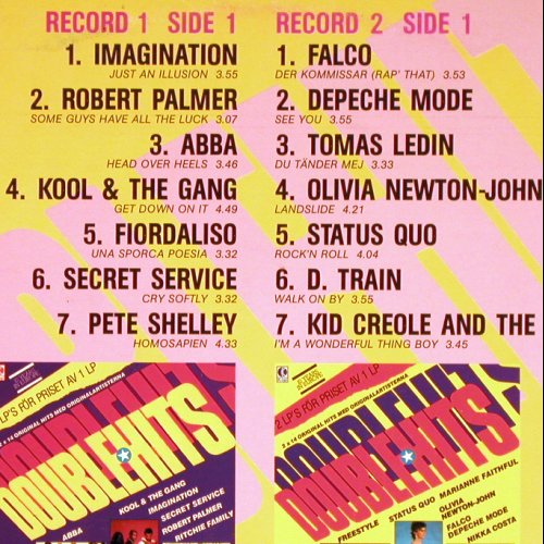 V.A.Double Hits: Imagination, Depeche Mode, Falco.., K-tel (DH-7022), SF, 1982 Typ: LPx2 Best.-Nr.: V4613 Preis: 5,00 Euro