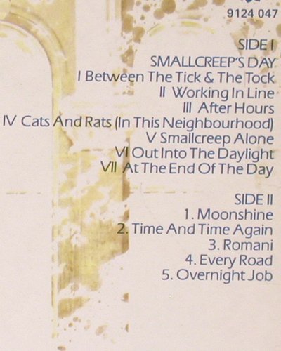 Rutherford,Mike: Smallcreeps Day, toc, Charisma(9124 047), S, 1980 - LP - V4624 - 6,00 Euro