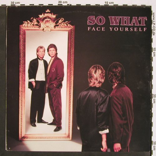 So What: Face Yourself, Virgin (210 442), S, 1989 Typ: LP Best.-Nr.: V4631 Preis: 7,50 Euro