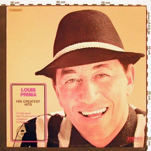 Prima,Louis: His Greatest Hits, Emidisc (2C 048-50.754), F, Mono Typ: LP Best.-Nr.: V4639 Preis: 6,00 Euro