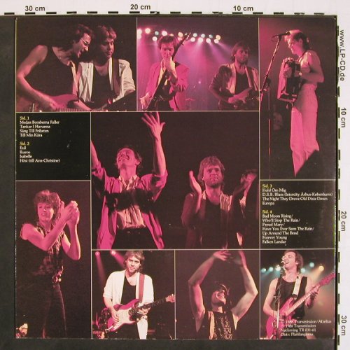 Afzelius,Björn & Globetrotter: Grande Finale, Nacksving (TR 031-61), S, 1986 Typ: 2LP Best.-Nr.: V4643 Preis: 9,00 Euro