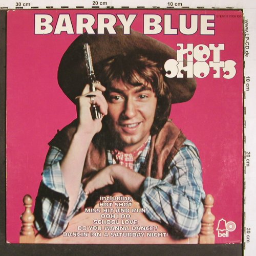 Barry Blue: Hot Shots, Bell (2308 105), D, 1974 Typ: LP Best.-Nr.: V4652 Preis: 6,00 Euro.