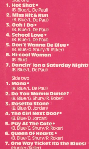 Barry Blue: Hot Shots, Bell (2308 105), D, 1974 Typ: LP Best.-Nr.: V4652 Preis: 6,00 Euro.