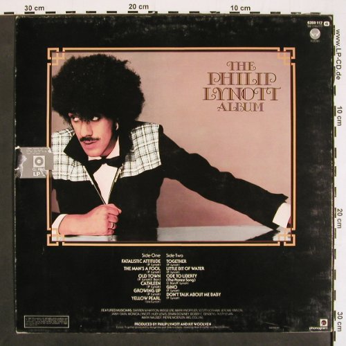 Lynott,Phil: Album, m /vg-, Vertigo (6359 117), S, 1982 Typ: LP Best.-Nr.: V4685 Preis: 5,00 Euro