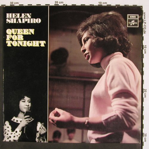 Shapiro,Helen: Queen for Tonight, m-/vg+, Columbia (5C 050-05283), NL, 1978 Typ: LP Best.-Nr.: V4730 Preis: 7,50 Euro