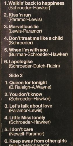 Shapiro,Helen: Queen for Tonight, m-/vg+, Columbia (5C 050-05283), NL, 1978 Typ: LP Best.-Nr.: V4730 Preis: 7,50 Euro