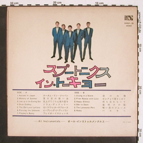 Spotnicks: In Tokyo, vg+/vg+, SWE Disc (SELPS-38), S, 1966 Typ: LP Best.-Nr.: V4736 Preis: 17,50 Euro