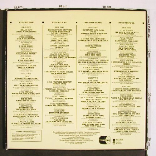 V.A.Our Generation: plus 40 More Hits from the Sixties, Telly Disc (Telly 39), US, Box, 1989 Typ: 4LP Best.-Nr.: V4749 Preis: 9,00 Euro