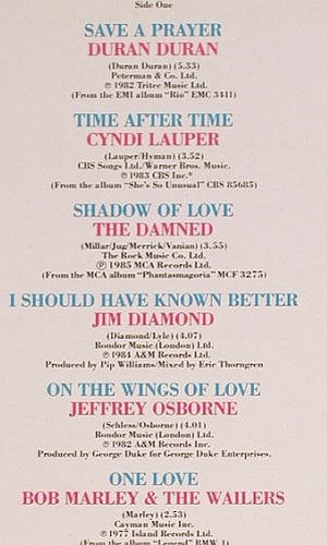 V.A.Love's Greatest Hits: Duran Duran...Thompson Twins, Foc, Atlantic GAP (LGH 1), UK, 24Tr., 1985 Typ: 2LP Best.-Nr.: V4948 Preis: 7,50 Euro