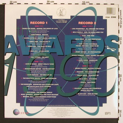V.A.The Awards 1990: Tears for Fears... Black Box, Foc, Telstar(STAR 2386), UK, 30 Tr., 1990 - 2LP - V4949 - 9,00 Euro