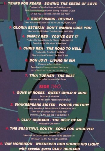 V.A.The Awards 1990: Tears for Fears... Black Box, Foc, Telstar(STAR 2386), UK, 30 Tr., 1990 - 2LP - V4949 - 9,00 Euro