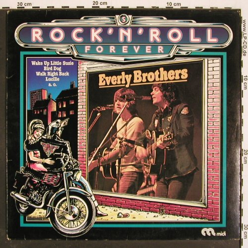 Everly Brothers: R'n'R Forever, Midi(MID 26 063), D, 1977 - LP - V4963 - 6,00 Euro