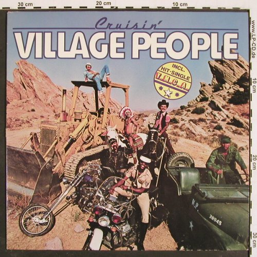 Village People: Cruisin', Club Sonderauflage, Metronome (0900.112), D, 1978 Typ: LP Best.-Nr.: V4982 Preis: 5,00 Euro